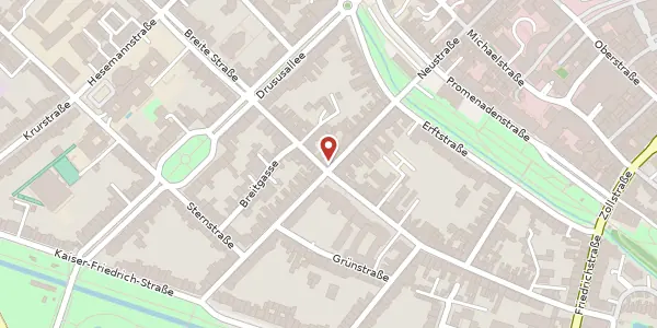 Karte der Umgebung von Kanalstr. 35, 41460 Neuss