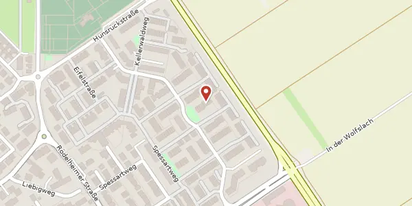 Karte der Umgebung von Steigerwaldweg 11, 65760 Eschborn