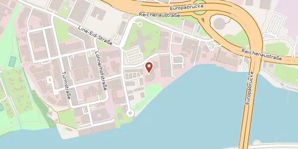 Karte der Umgebung von Am Seerhein 6, 78467 Konstanz