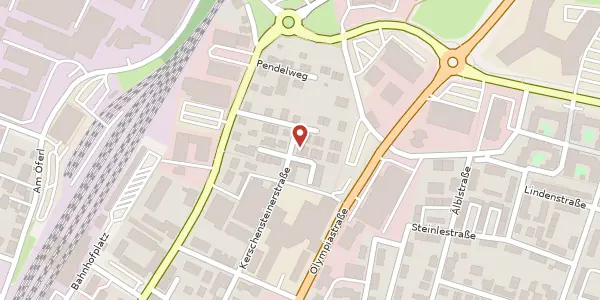 Karte der Umgebung von Kerschensteinerstr. 32, 82362 Weilheim
