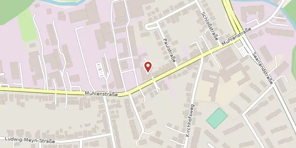 Karte der Umgebung von Mühlenstraße 52, 25421 Pinneberg