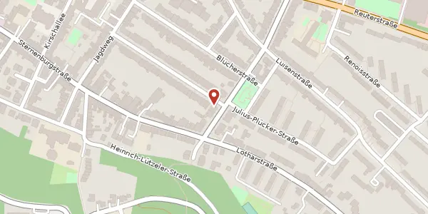 Karte der Umgebung von Bennauerstr. 60, 53115 Bonn