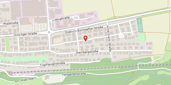 Karte der Umgebung von Erwin-Schöttle-Straße 20, 71229 Leonberg-Höfingen