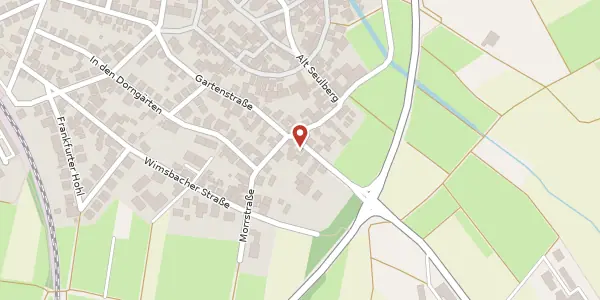 Karte der Umgebung von Vilbeler Str. 2a, 61381 Friedrichsdorf