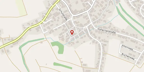 Karte der Umgebung von Bachstraße 58, 73269 Hochdorf