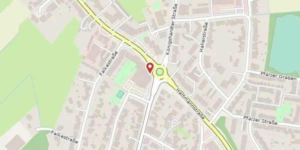 Karte der Umgebung von Königshardter Str. 103, 46145 Oberhausen