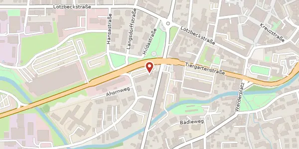 Karte der Umgebung von Friedrich-Ebert-Platz 5, 77933 Lahr