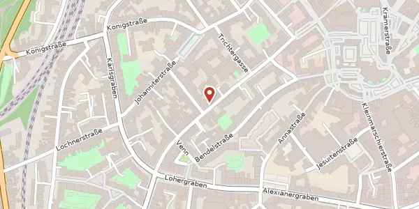 Karte der Umgebung von Jakobstr. 76 a, 52064 Aachen