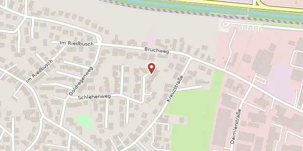 Karte der Umgebung von Schlehenweg 31, 41564 Kaarst