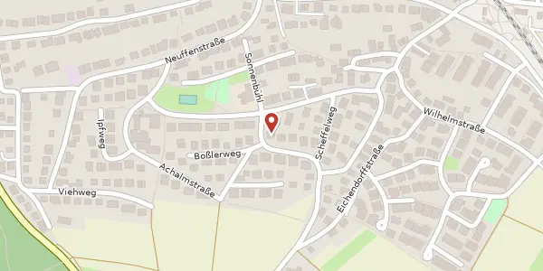 Karte der Umgebung von Albstraße 3, 70771 Leinfelden-Echterdingen