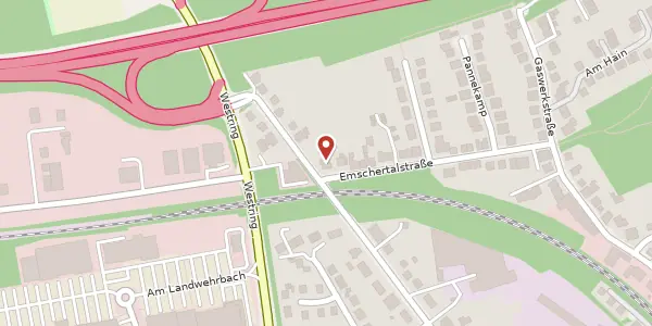 Karte der Umgebung von Emschertalstr. 1 a, 44575 Castrop-Rauxel