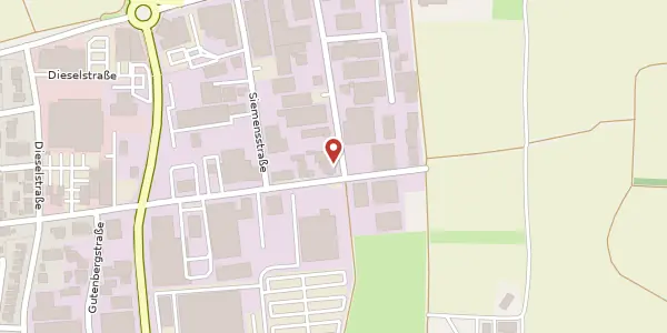 Karte der Umgebung von Schuckertstraße 1, 71277 Rutesheim