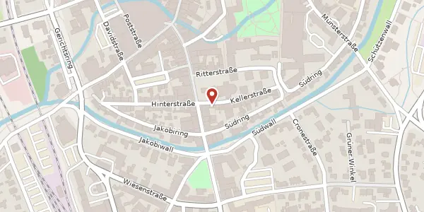 Karte der Umgebung von Kellerstr. 4, 48653 Coesfeld