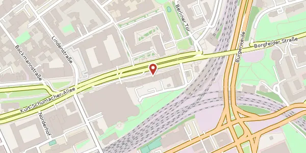 Karte der Umgebung von Beim Strohhause 24, 20097 Hamburg