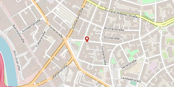 Karte der Umgebung von Cecilienstraße 4, 66111 Saarbrücken