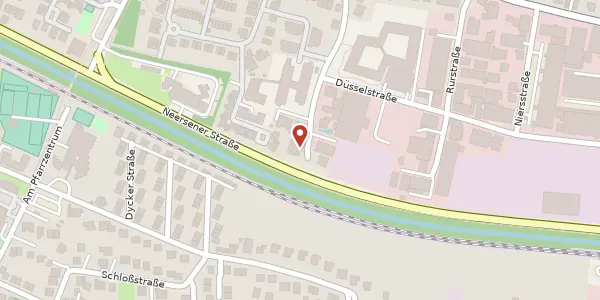 Karte der Umgebung von Düsselstr. 21, 41564 Kaarst