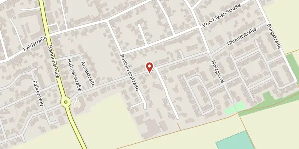 Karte der Umgebung von Uhlandstraße 26, 50171 Kerpen