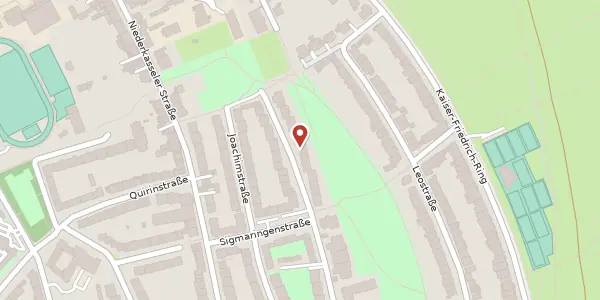 Karte der Umgebung von Mönchenwerther Str. 29, 40547 Düsseldorf