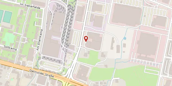 Karte der Umgebung von Otto-Brenner-Str. 209, 33604 Bielefeld