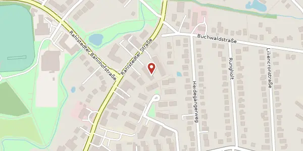 Karte der Umgebung von Rahlstedter Straße 104a, 22149 Hamburg