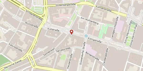 Karte der Umgebung von Königstr. 4, 47051 Duisburg