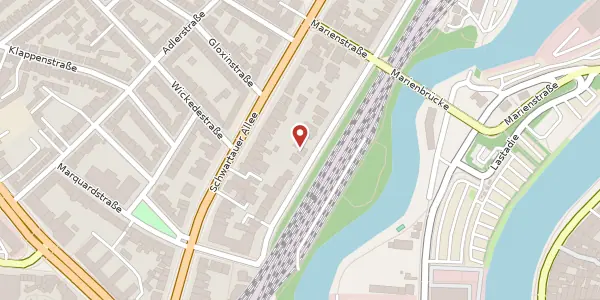 Karte der Umgebung von Katharinenstraße 29, 23554 Lübeck