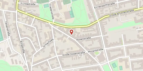 Karte der Umgebung von Triftstraße 26/27, 06114 Halle (Saale)