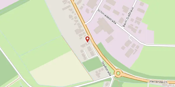 Karte der Umgebung von Stadtstraße 114, 25348 Glückstadt