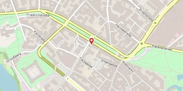 Karte der Umgebung von Friedrichstr. 15, 63739 Aschaffenburg