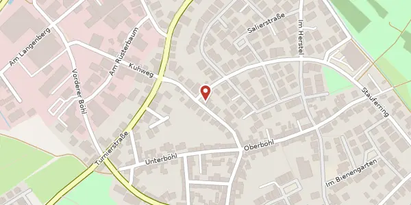 Karte der Umgebung von Sternbornstraße 26, 55218 Ingelheim