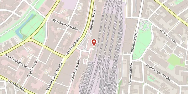 Karte der Umgebung von Berliner Platz 29, 48143 Münster
