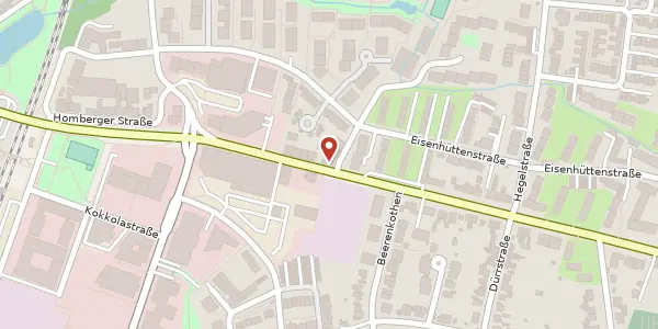 Karte der Umgebung von Homberger Str. 45 - 47, 40882 Ratingen