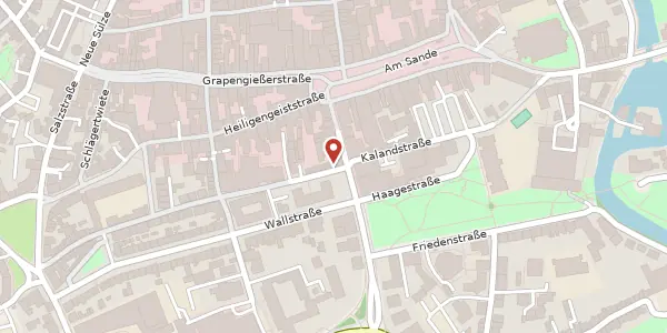 Karte der Umgebung von Rote Straße 7, 21335 Lüneburg
