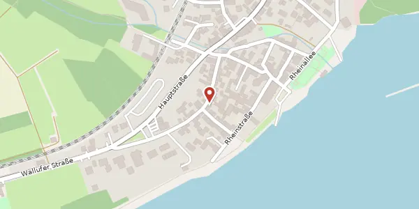 Karte der Umgebung von Hauptstr. 23, 65396 Walluf