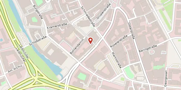 Karte der Umgebung von Karmarschstraße 44, 30159 Hannover