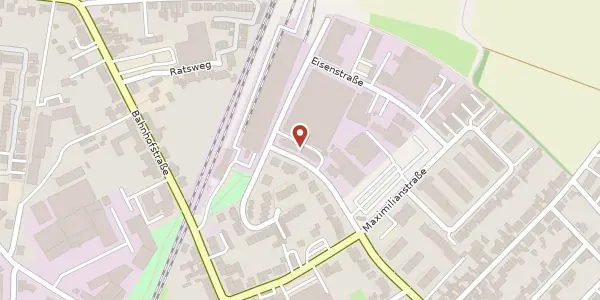 Karte der Umgebung von Vereinsstr. 44, 41472 Neuss