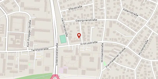 Karte der Umgebung von Türkenbundweg 10, 80689 München