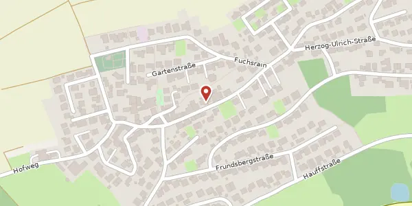 Karte der Umgebung von Pfeiferstraße 38, 72622 Nürtingen
