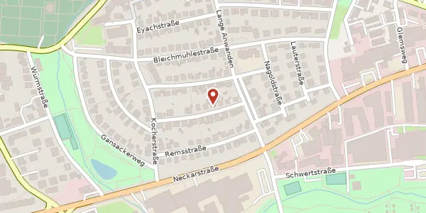 Karte der Umgebung von Filsstraße 13, 71065 Sindelfingen