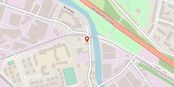 Karte der Umgebung von Billbrookdeich 264, 22113 Hamburg