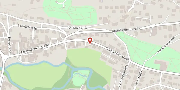 Karte der Umgebung von Spardorfer Str. 19, 91054 Erlangen
