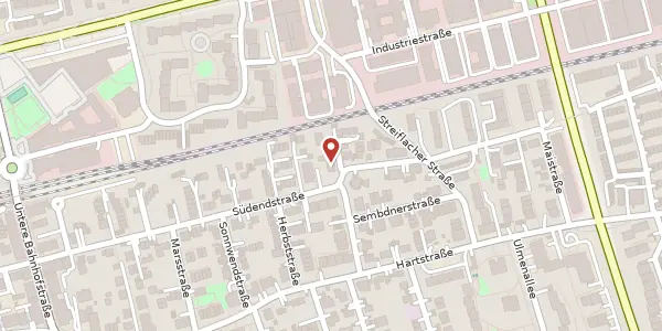 Karte der Umgebung von Südendstr. 43 b, 82110 Germering