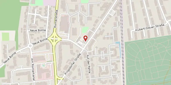 Karte der Umgebung von Pingsdorfer Str. 104, 50321 Brühl