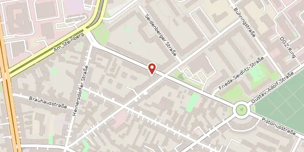 Karte der Umgebung von Pistoriusstraße 88, 13086 Berlin
