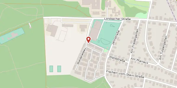 Karte der Umgebung von Waldplateau 1, 65779 Kelkheim