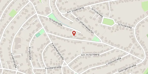Karte der Umgebung von Weiher Str. 18, 57076 Siegen