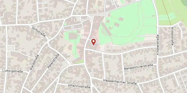 Karte der Umgebung von Römerstr. 10, 64653 Lorsch