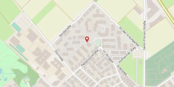 Karte der Umgebung von Liederbacher Weg 45, 65760 Eschborn