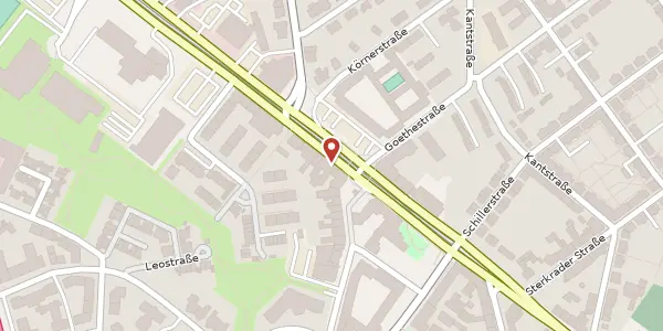 Karte der Umgebung von Duisburger Str. 227, 47166 Duisburg