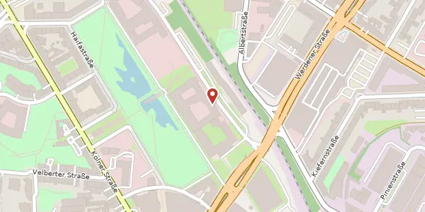 Karte der Umgebung von Moskauer Str. 19, 40227 Düsseldorf